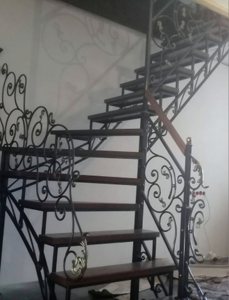 Каркас лестницы " Ажурный "
