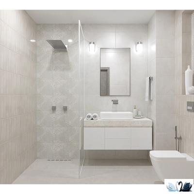 Плитка Azori Bricks Beige 31,5 х 63 см настенная бежевая