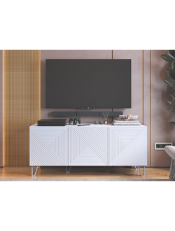 Тумба Солана Белый/белый софт