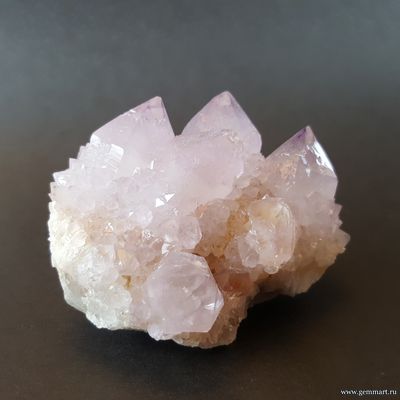 Друза Аметиста - «кактусовый кварц»  U01