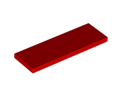Tile 2 x 6, Red (69729 / 6335578)