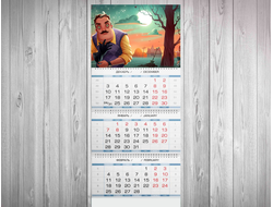 Календарь квартальный Привет Сосед/ Hello Neighbor №23