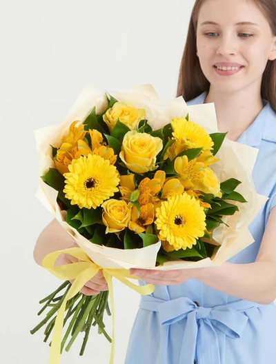 Желтый букет