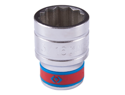 Головка торцевая стандартная двенадцатигранная 1/2", 13/16", дюймовая KING TONY 433026S