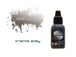 Pacific88: Краска акриловая Aero Easy Metal M-43 "Сталь жженая буря" (18 мл.)