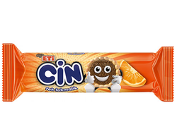 Печенье Eti Cin с апельсиновым мармеладом, 114 гр