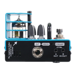 AMT Bricks F-Clean - одноканальный ламповый гитарный преамп (эмуляция Fender Twin) [без БП]