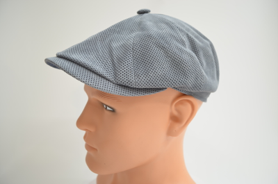 Итальянская кепка перфорированная кожа