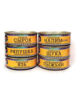 Консервы "Рыба обжаренная в масле"