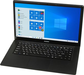 Ноутбук DIGMA CITI E602, 15.6&quot;, IPS, Intel Celeron N3350 1.1ГГц, 2Гб, 32Гб SSD, Intel HD Graphics 400, Windows 10 Home, ES6019EW, черный
