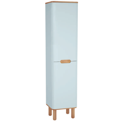 Пенал VitrA Sentо, с корзиной для белья, 40 см, цвет матовый белый, левосторонний, 60854