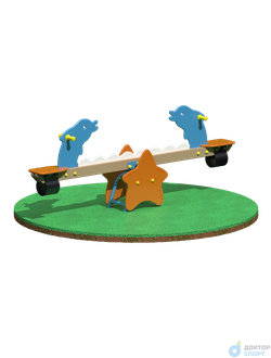 Качалка-балансир «Дельфины»