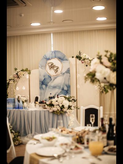 Декор фона президиума "Нежность"