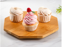 Подставка вращающаяся, 250x24 мм, бамбук