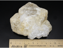 Кальцит, Кварц молочный, Россия, Дальнегорск (95*82*42 мм, 275 г) №26041