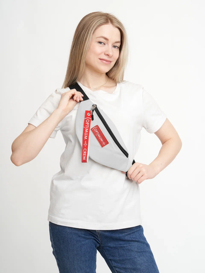 Сумка на пояс Optimum Mini RL, белая