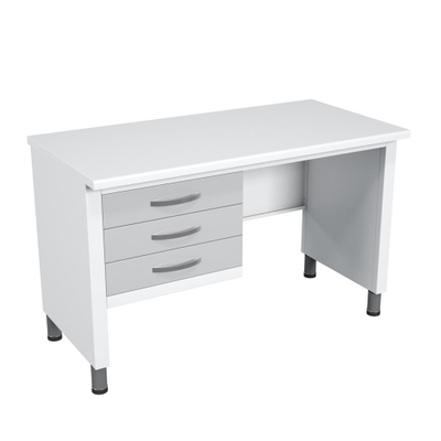 Стол врача металлический (высота 770 мм) СМЛ-3.0