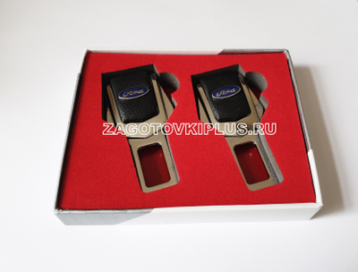 Заглушки ремня безопасности с логотипом FORD (2шт)