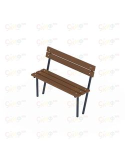 Скамья со спинкой - МФ 42.01.05