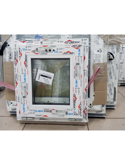 000010 Окно ширина 450 высота 500. Профиль Melke 60 , 32 стеклопакет, ФРАМУЖНОЕ ОТКРЫВАНИЕ