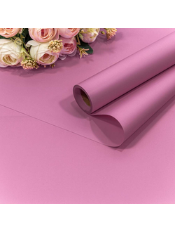 Пленка матовая "Корейская" 58см*10м Лиловый ПР28/38