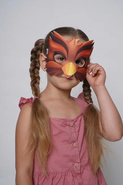 Кукольный театр. Маска "Сова"