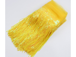 Декоративная бахрома с пайетками , 30 см. 5 метров, Т-00021, Цвет: Yellow