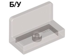 ! Б/У - Panel 1 x 2 x 1 with Rounded Corners, Trans-Brown (Old Trans-Black) (4865b / 6069068 / 6246893) - Б/У