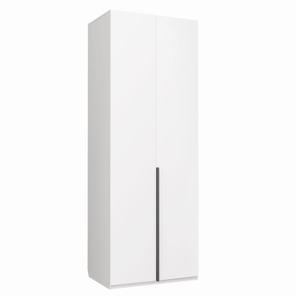 Шкаф Чарли двухдверный белый