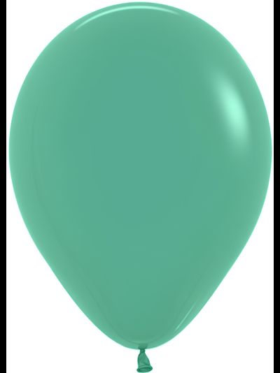 Воздушный шар зелёный пастель