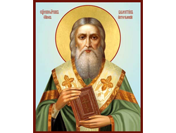 Валентин Интерамский, Священномученик, епископ Италийский. Рукописная икона.