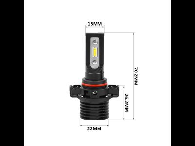 Светодиодные лампы PSX24 Optima LED QVANT, 5000K, 12-24v, (комплект, 2шт)