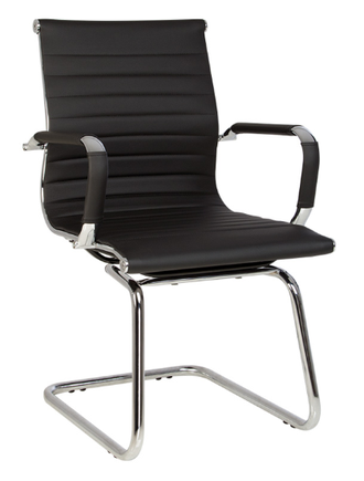 Кресло SLIM CF LB ECO30 (экокожа черная)