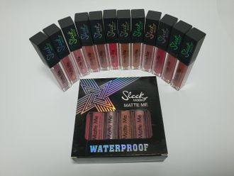 Блеск от Matte me SLEEK MAKE UP  (набор из 12 шт.)