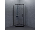 Душевая ширма Дека Блэк 900*900*1900мм, распашная дверь,пятиугольник