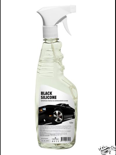 Чернитель шин и покрышек BLACK SILICONE Profy Mill 0,5л