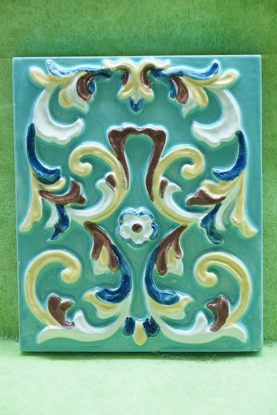 Изразцовая плитка "Уральские узоры"