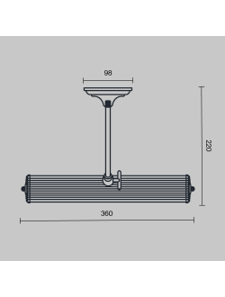 Подсветка Renoir, PIC118-22-R