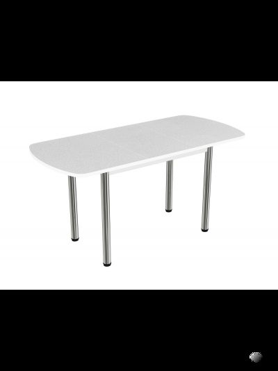 Стол кухонный раздвижной "Пластиковый", подстолье Прямое, разные цвета