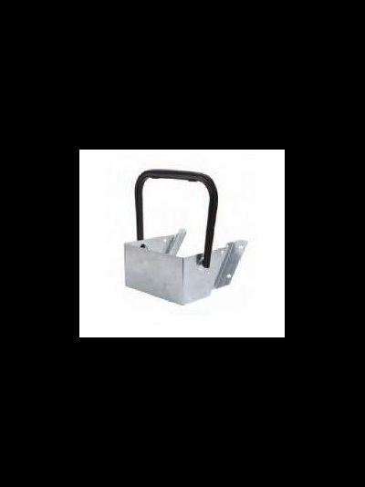 Держатель противооткатного упора со складной ручкой