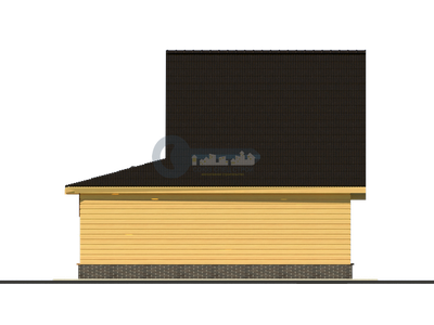 Б-22 ГАБАРИТНЫЕ РАЗМЕРЫ: (8Х7М) 2 ЭТАЖА, ОБЩАЯ ПЛОЩАДЬ: 60М²