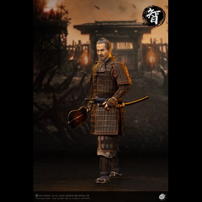 Воин клана Кацумото с веером ("Последний самурай") - КОЛЛЕКЦИОННАЯ ФИГУРКА 1/6 scale Ashigaru Trio Second Bomb Zhi Ashigaru (EX046) - POPTOYS