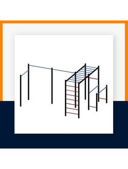 Спортивная площадка Workout W143