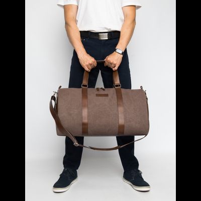 Портплед + дорожная сумка (2 в 1) Palermo Premium 
brown (арт. 4038-63)