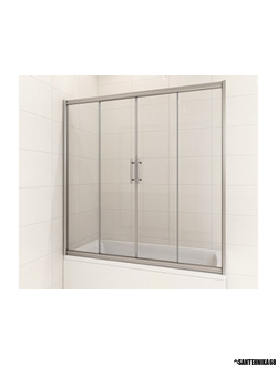 Душевое ограждение на ванну SEAN-8 150х150 170х150см стекло 6мм