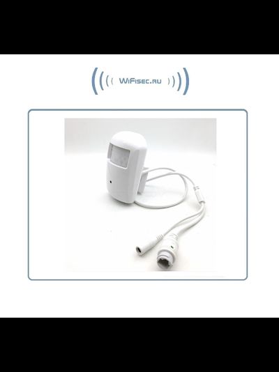 Видеоняня/Охранная IP WiFi-LAN видеокамера с ночным видением и аудиоканалом (корпус ИК датчика), встроенный DVR. Full HD (CamHi)