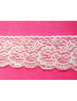 Кружевная тесьма стрейч, 56 мм, арт. Н6607