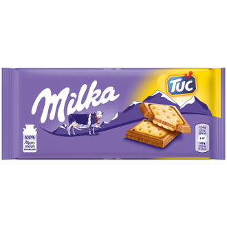 Milka TUC 87гр - купить шоколад Милка с печеньем ТУК по оптовой цене в ...