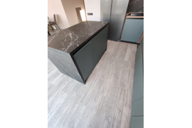 Кухня зеленая