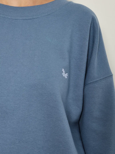 ЖЕНСКИЙ СВИТШОТ "ГОЛУБАЯ ПАСТЕЛЬ"